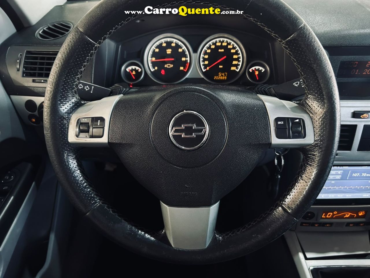 CHEVROLET   VECTRA ELEGAN. 2.0 MPFI 8V FLEXPOWER MEC   PRATA 2008 2.0 FLEX - Loja