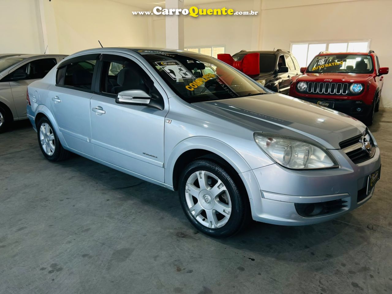 CHEVROLET   VECTRA ELEGAN. 2.0 MPFI 8V FLEXPOWER MEC   PRATA 2008 2.0 FLEX - Loja