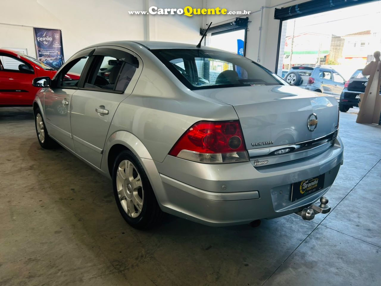 CHEVROLET   VECTRA ELEGAN. 2.0 MPFI 8V FLEXPOWER MEC   PRATA 2008 2.0 FLEX - Loja