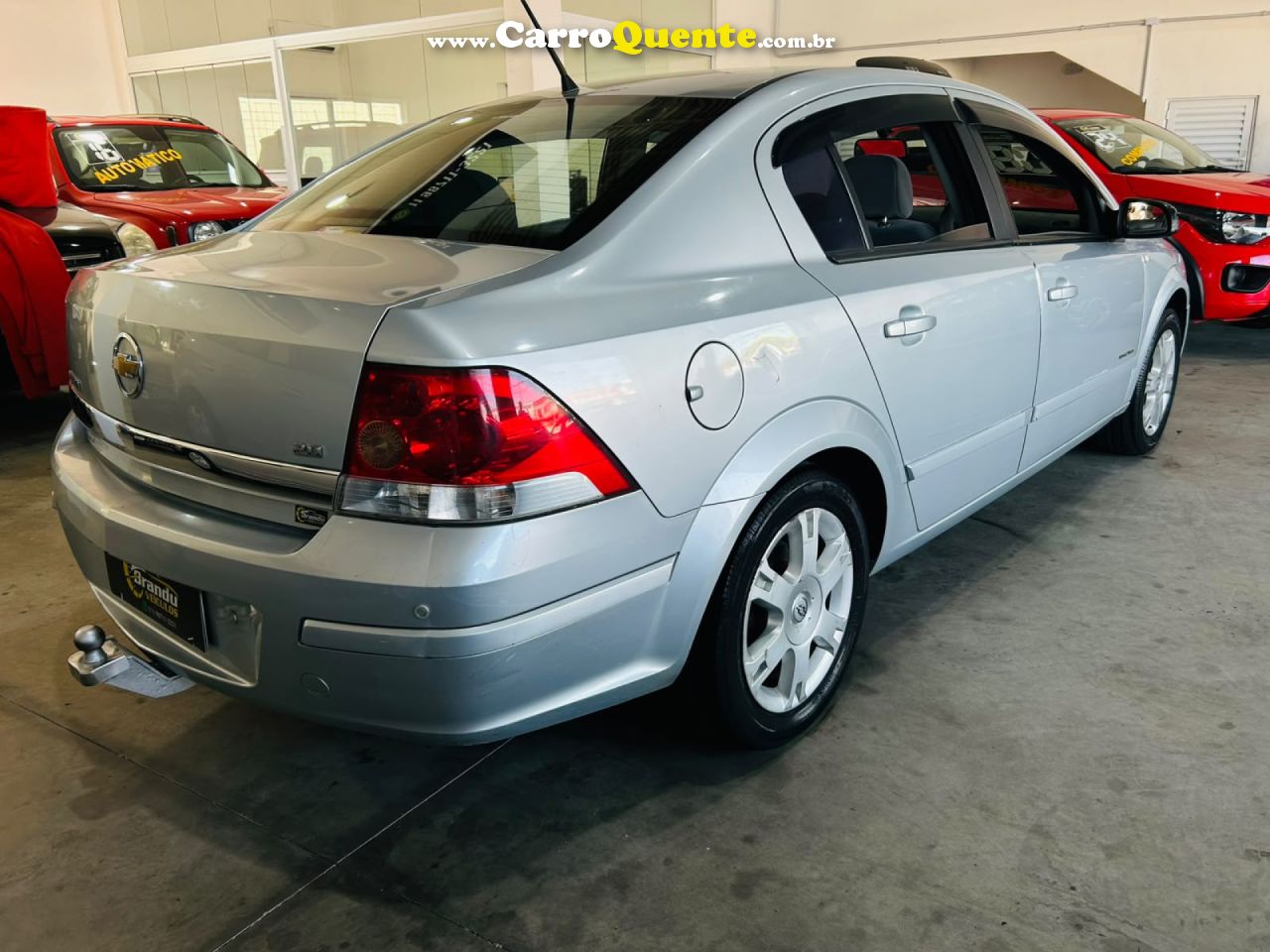 CHEVROLET   VECTRA ELEGAN. 2.0 MPFI 8V FLEXPOWER MEC   PRATA 2008 2.0 FLEX - Loja