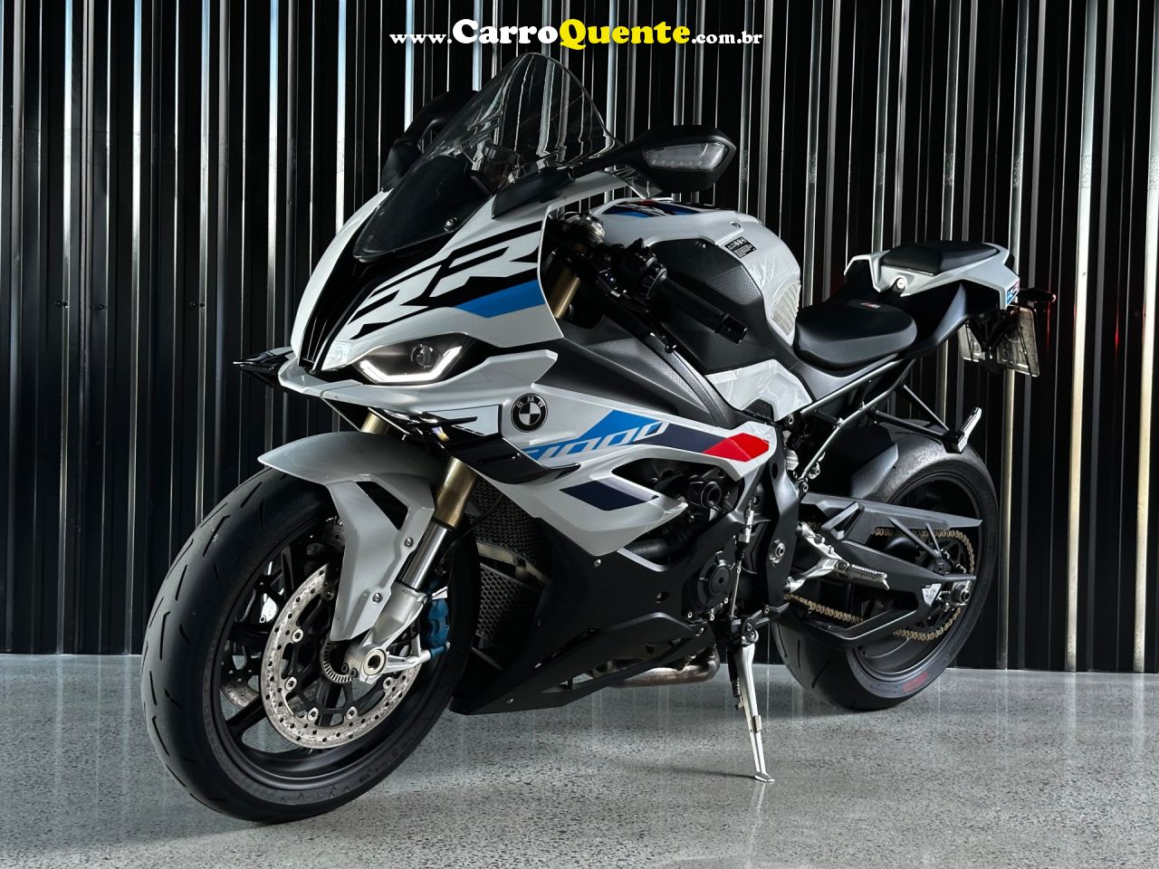 BMW   S 1000 RR M PACK   BRANCO 2024 1000 GASOLINA - Loja