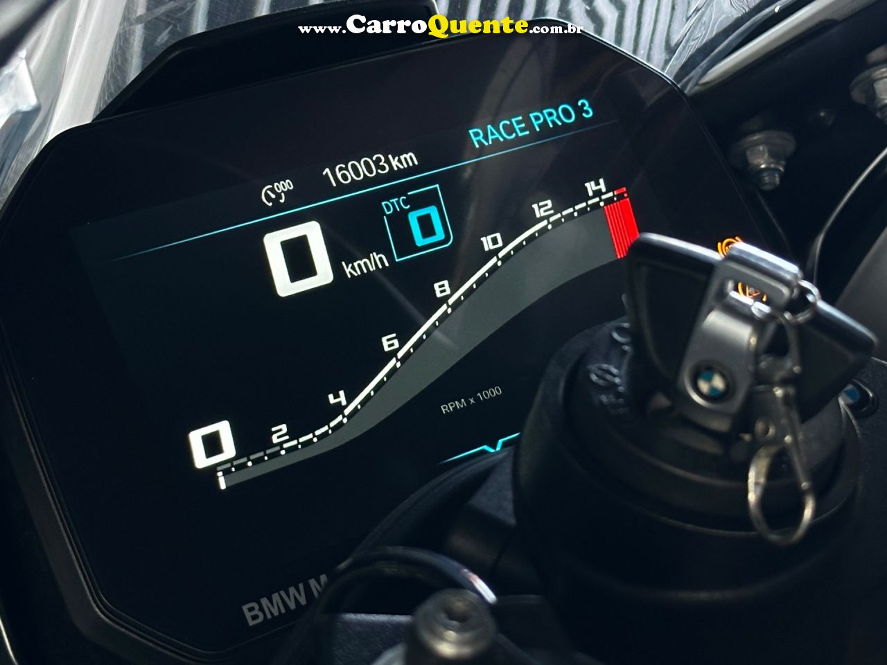 BMW   S 1000 RR M PACK   BRANCO 2024 1000 GASOLINA - Loja