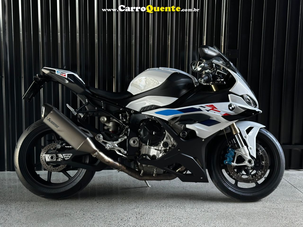 BMW   S 1000 RR M PACK   BRANCO 2024 1000 GASOLINA - Loja