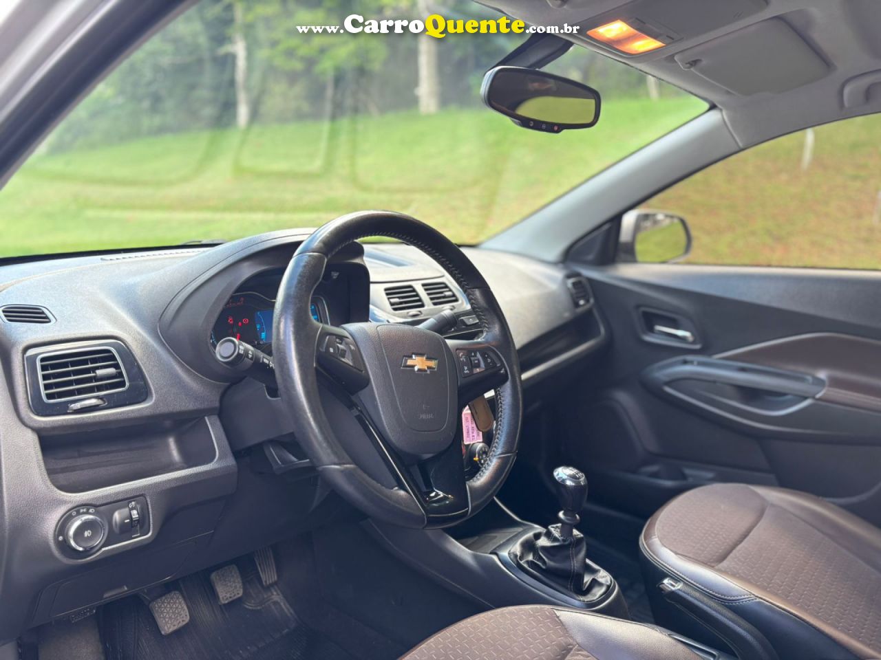 CHEVROLET   COBALT LTZ 1.8 8V ECONO.FLEX 4P MEC.   PRATA 2017 1.8 FLEX - Loja