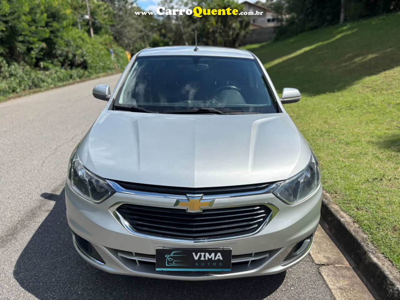 CHEVROLET   COBALT LTZ 1.8 8V ECONO.FLEX 4P MEC.   PRATA 2017 1.8 FLEX - Loja