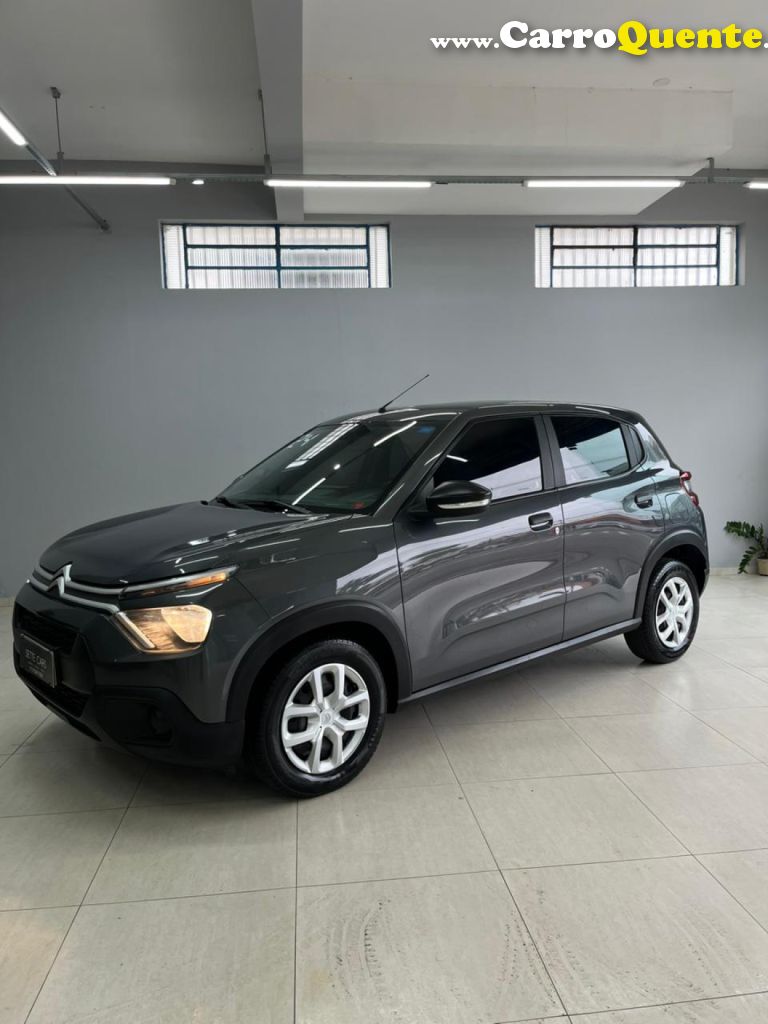 CITROËN   C3 LIVE PACK 1.0 FLEX 6V 5P MEC.   CINZA 2024 1.0 FLEX - Loja