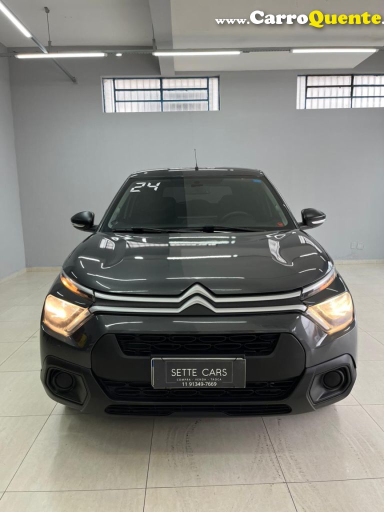 CITROËN   C3 LIVE PACK 1.0 FLEX 6V 5P MEC.   CINZA 2024 1.0 FLEX - Loja