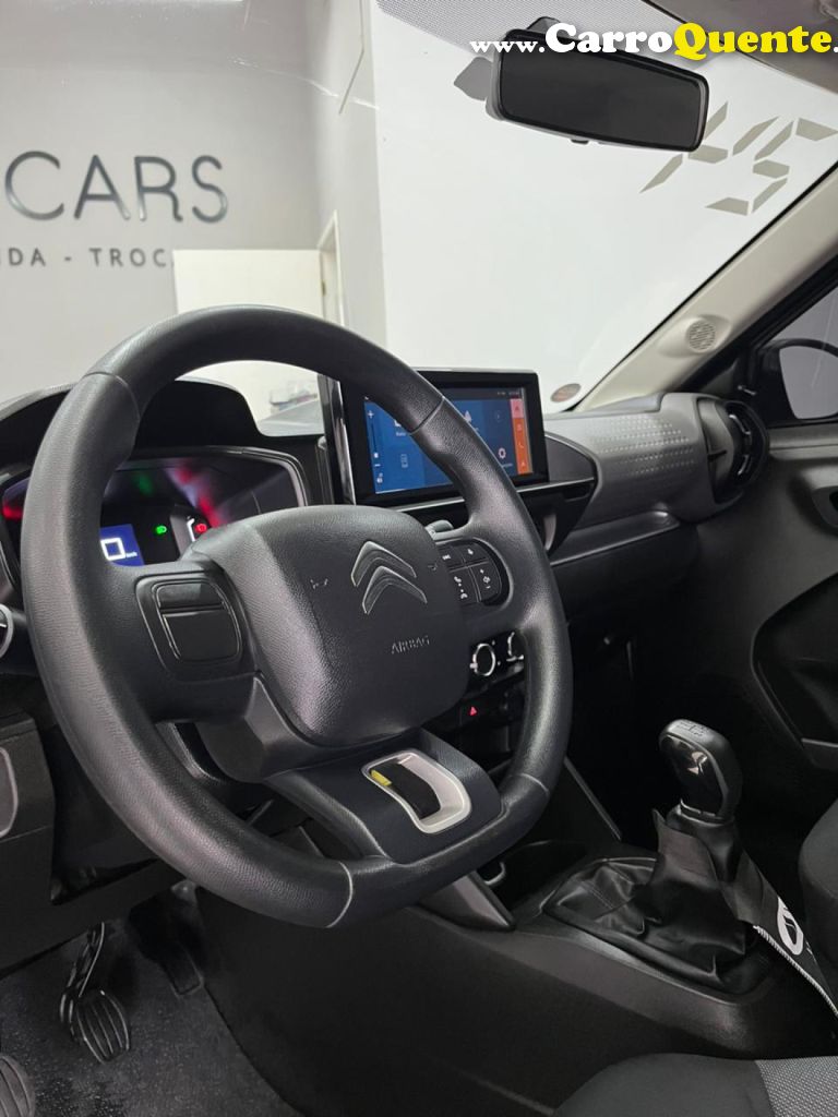 CITROËN   C3 LIVE PACK 1.0 FLEX 6V 5P MEC.   CINZA 2024 1.0 FLEX - Loja