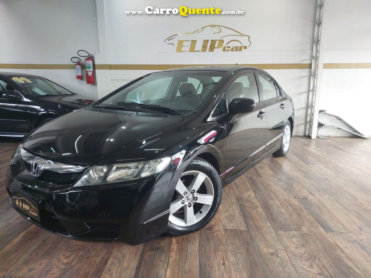 HONDA   CIVIC SEDAN LXS 1.81.8 FLEX 16V AUT. 4P   PRETO 2010 1.8 FLEX - Loja