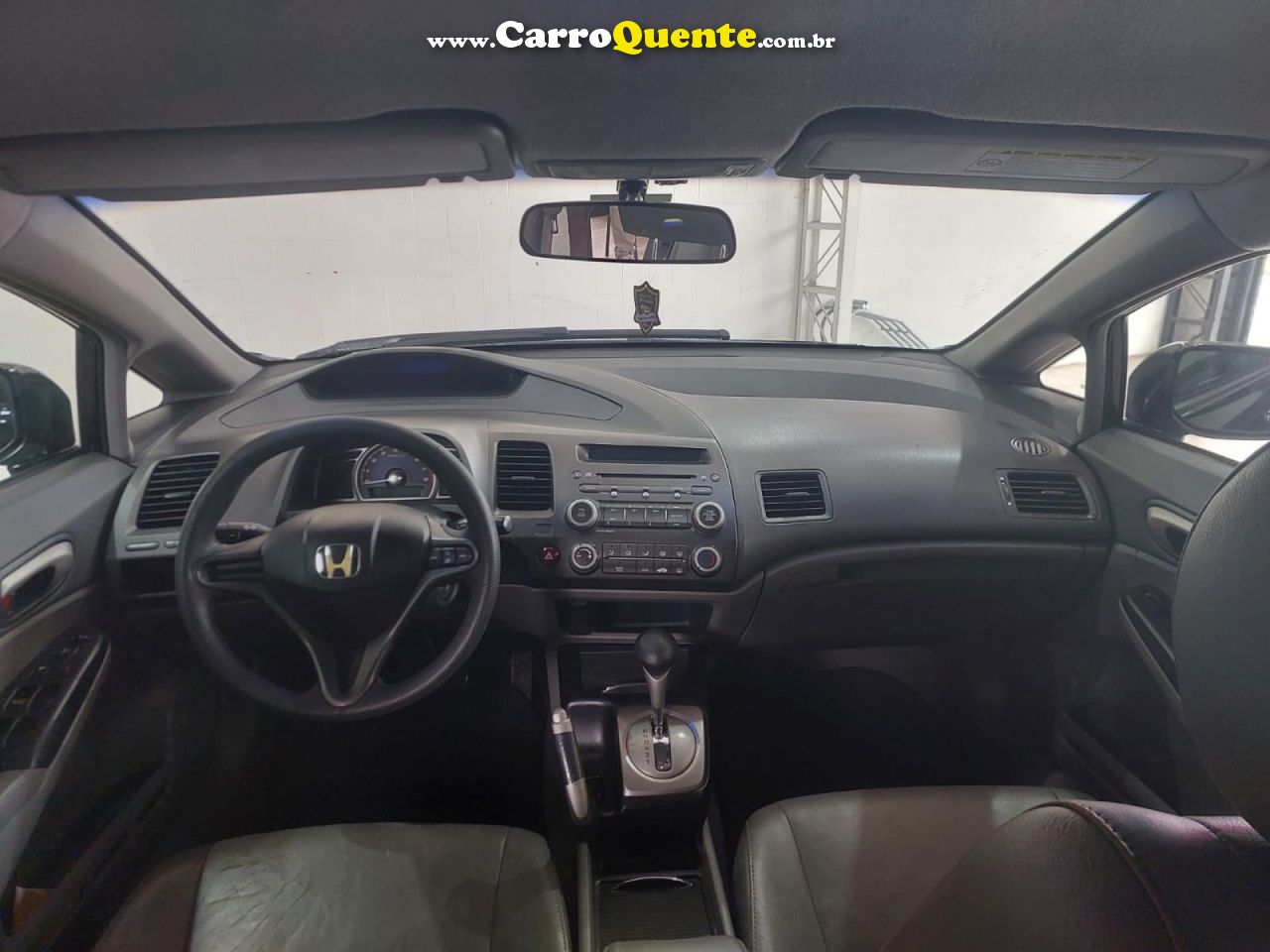 HONDA   CIVIC SEDAN LXS 1.81.8 FLEX 16V AUT. 4P   PRETO 2010 1.8 FLEX - Loja