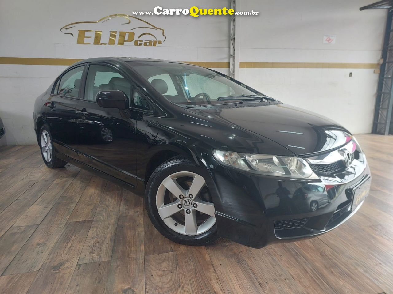 HONDA   CIVIC SEDAN LXS 1.81.8 FLEX 16V AUT. 4P   PRETO 2010 1.8 FLEX - Loja