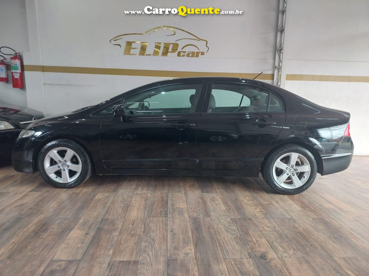 HONDA   CIVIC SEDAN LXS 1.81.8 FLEX 16V AUT. 4P   PRETO 2010 1.8 FLEX - Loja