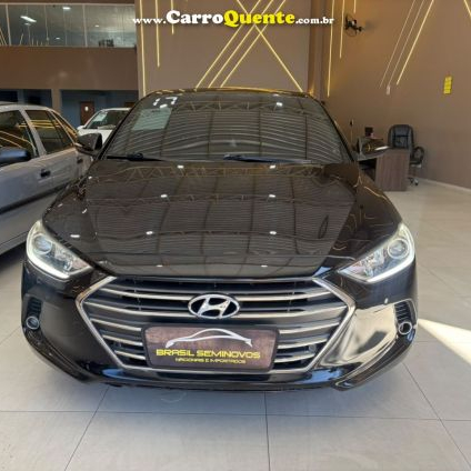 HYUNDAI   ELANTRA 2.0 16V FLEX AUT.   PRETO 2017 2.0 FLEX