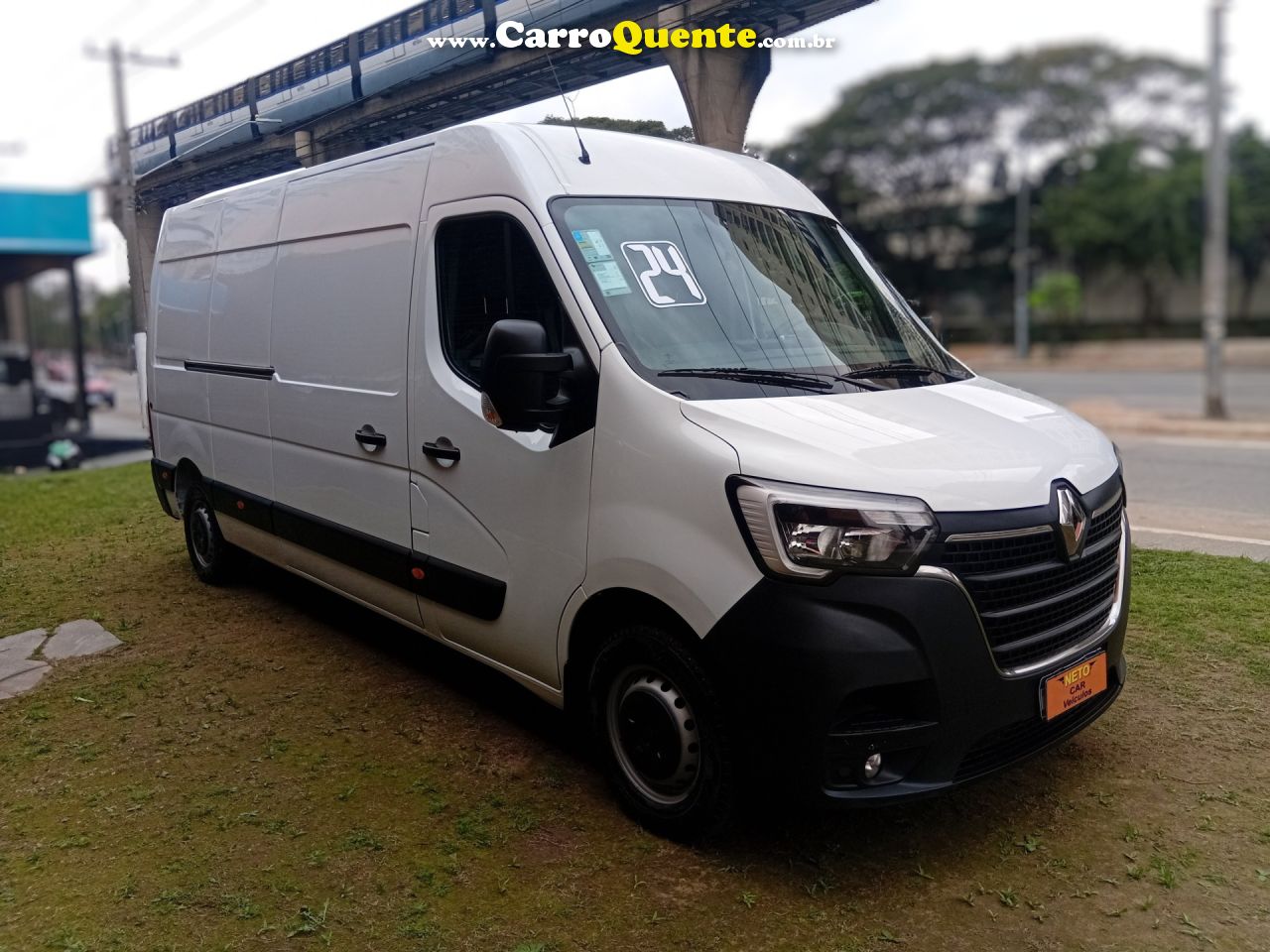 RENAULT   MASTER 2.3 DCI EXTRA FURGÃO 16V DIESEL   BRANCO 2024 2.3 DIESEL - Loja