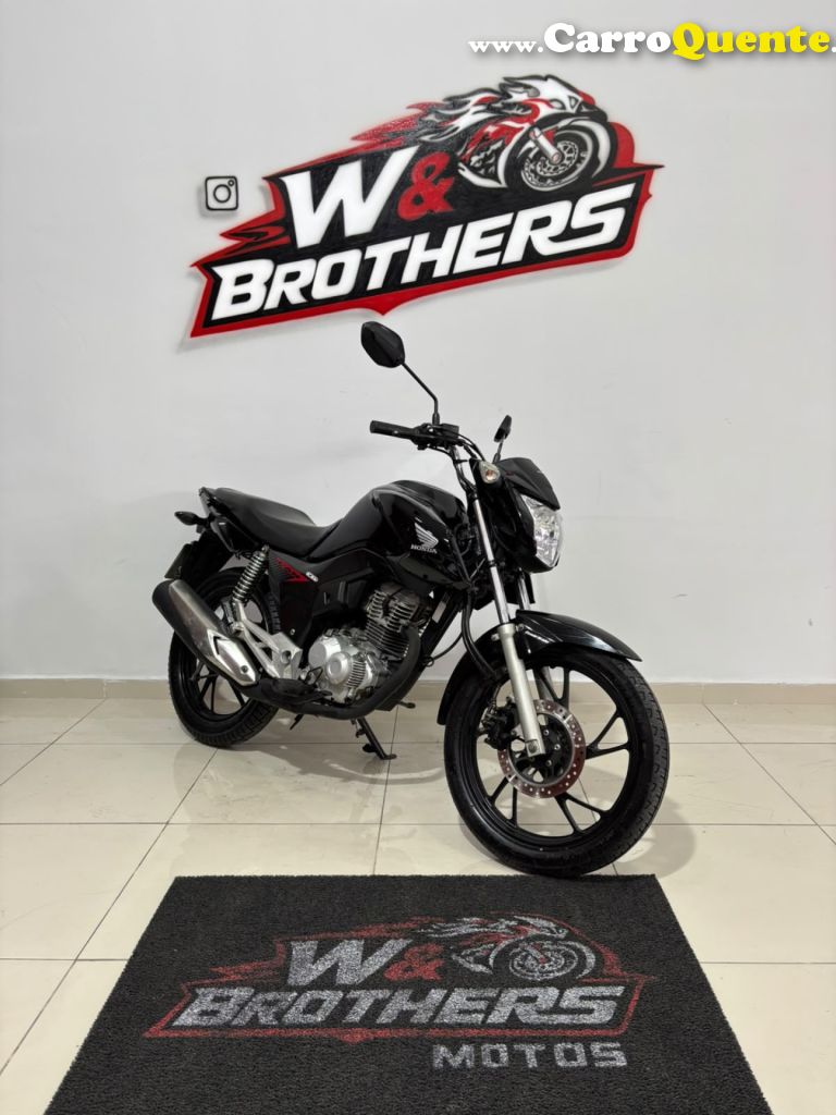 HONDA   CG 160 FAN FLEX   PRETO 2020 160 FLEX - Loja
