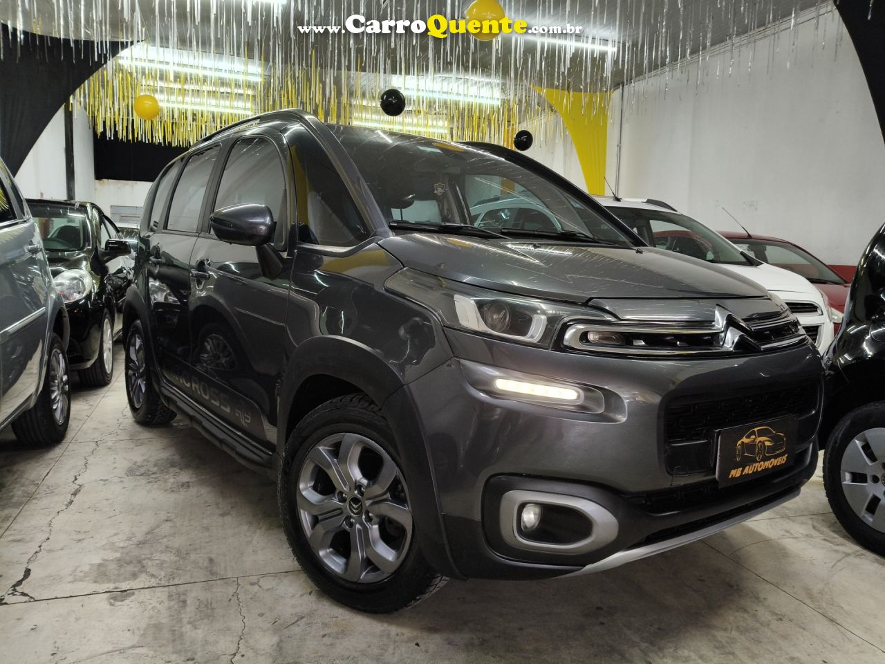 CITROËN   AIRCROSS SHINE 1.6 FLEX 16V 5P AUT.   DOURADO 2018 1.6 FLEX - Loja