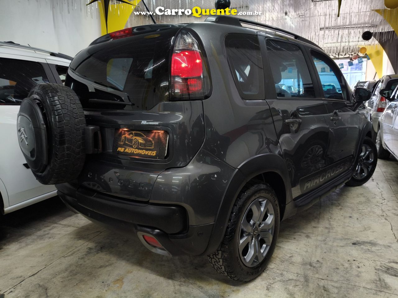 CITROËN   AIRCROSS SHINE 1.6 FLEX 16V 5P AUT.   DOURADO 2018 1.6 FLEX - Loja