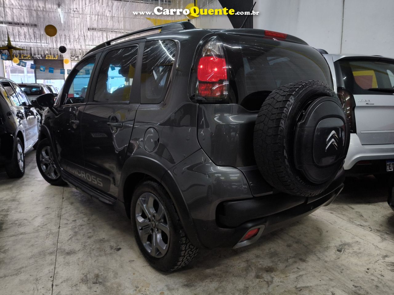 CITROËN   AIRCROSS SHINE 1.6 FLEX 16V 5P AUT.   DOURADO 2018 1.6 FLEX - Loja