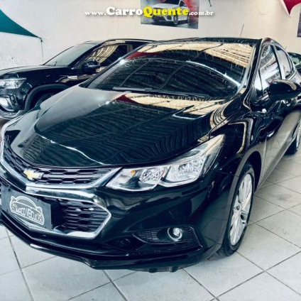 CHEVROLET   CRUZE LT 1.4 16V TURBO FLEX 4P AUT.   PRETO 2017 1.4 FLEX