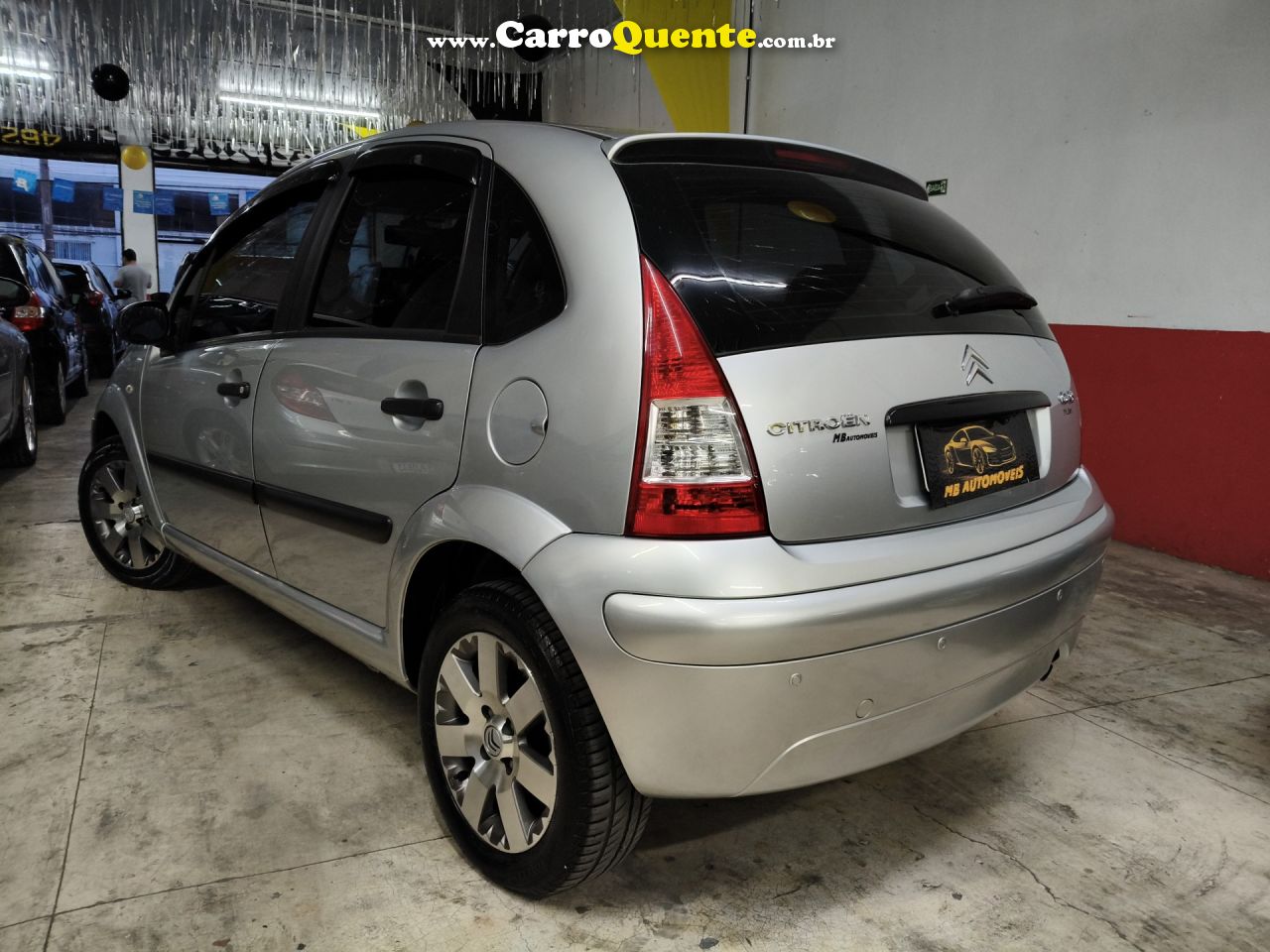 CITROËN   C3 GLX 1.4 GLX SONORA 1.4 FLEX 8V 5P   PRATA 2012 1.4 FLEX - Loja