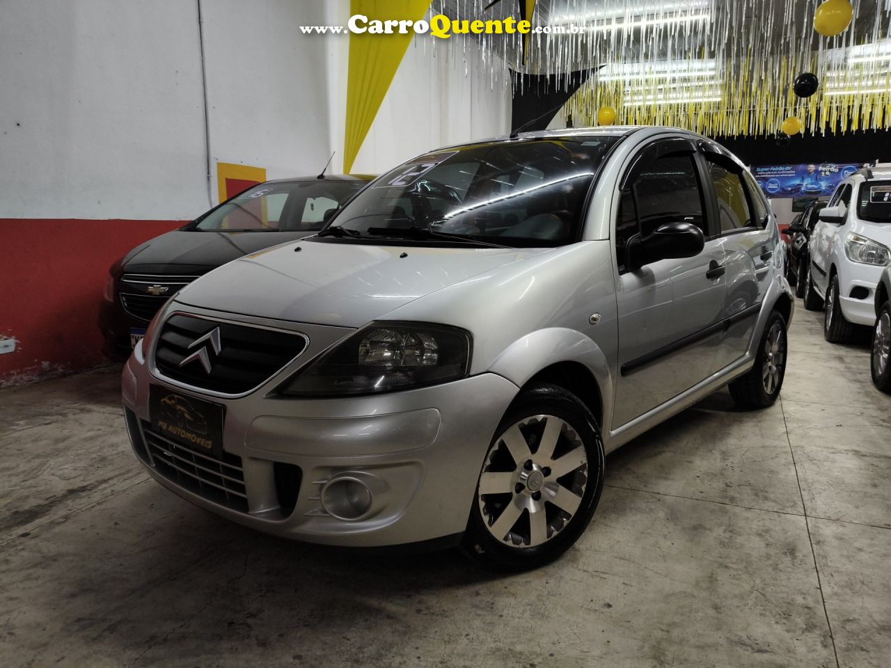 CITROËN   C3 GLX 1.4 GLX SONORA 1.4 FLEX 8V 5P   PRATA 2012 1.4 FLEX - Loja