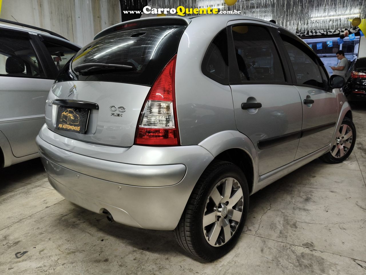 CITROËN   C3 GLX 1.4 GLX SONORA 1.4 FLEX 8V 5P   PRATA 2012 1.4 FLEX - Loja