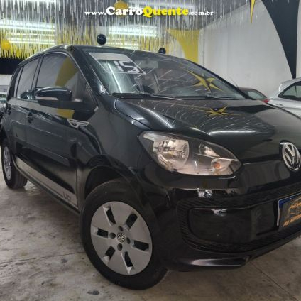 VOLKSWAGEN   UP! MOVE 1.0 TOTAL FLEX 12V 5P   PRETO 2015 1.0 FLEX