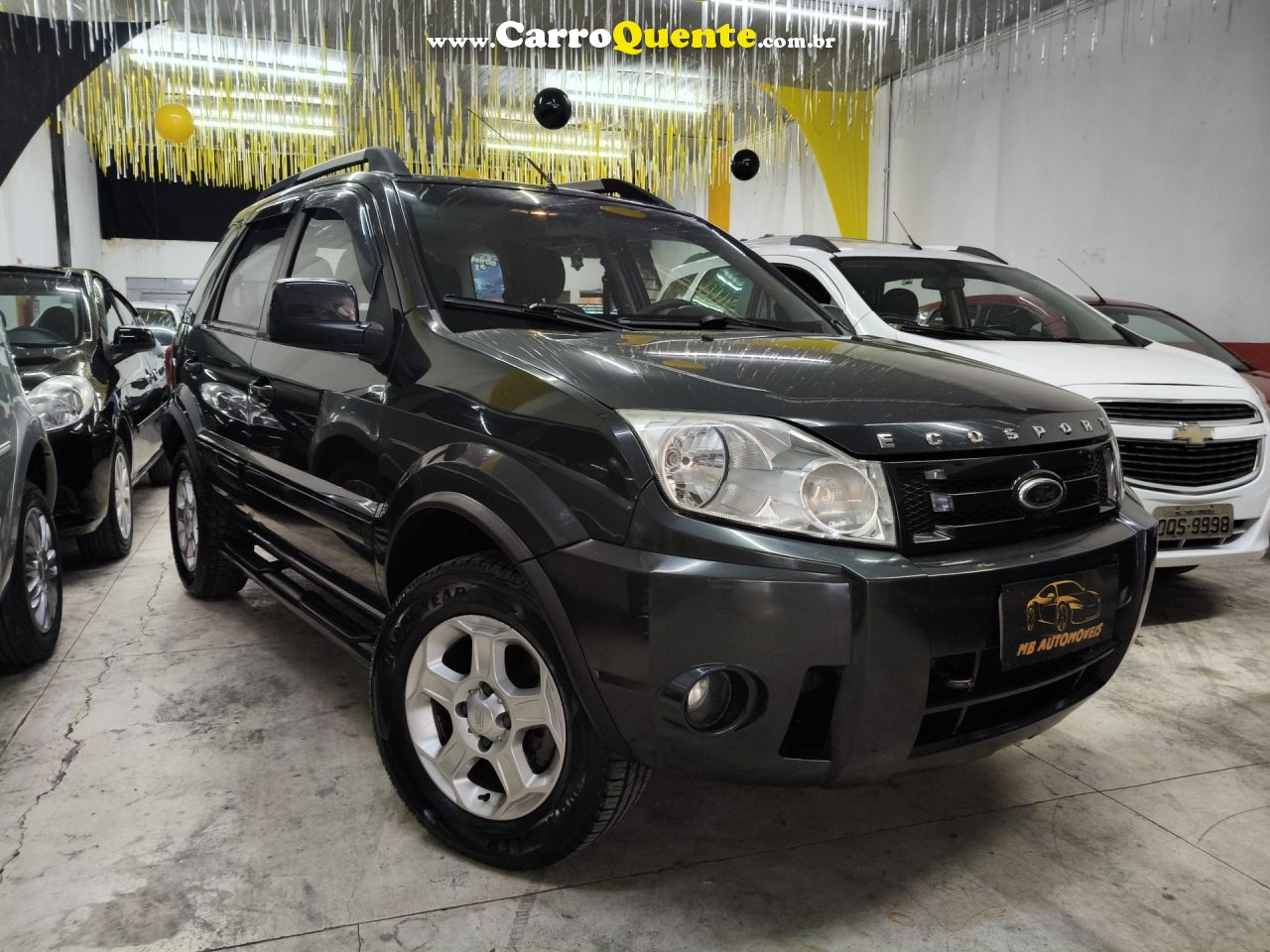 FORD   ECOSPORT XLT 2.0 2.0 FLEX 16V 5P AUT.   CINZA 2011 2.0 FLEX - Loja