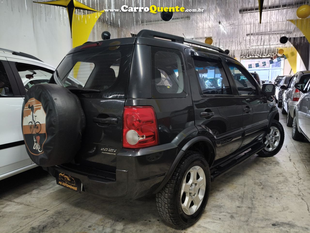 FORD   ECOSPORT XLT 2.0 2.0 FLEX 16V 5P AUT.   CINZA 2011 2.0 FLEX - Loja