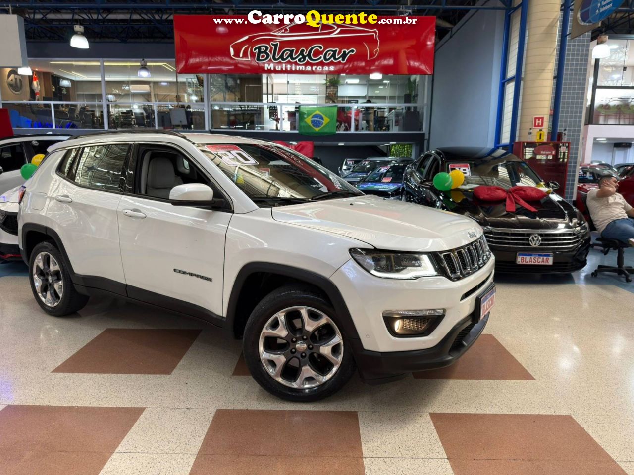 JEEP COMPASS 2.0 16V LONGITUDE 2020 - Loja