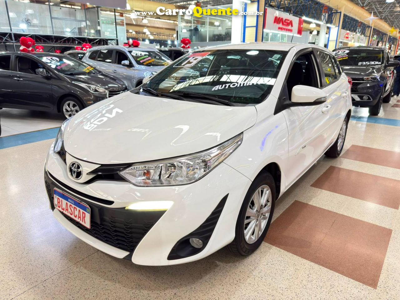 TOYOTA YARIS 1.3 16V XL PLUS TECH MULTIDRIVE 2019 - Loja