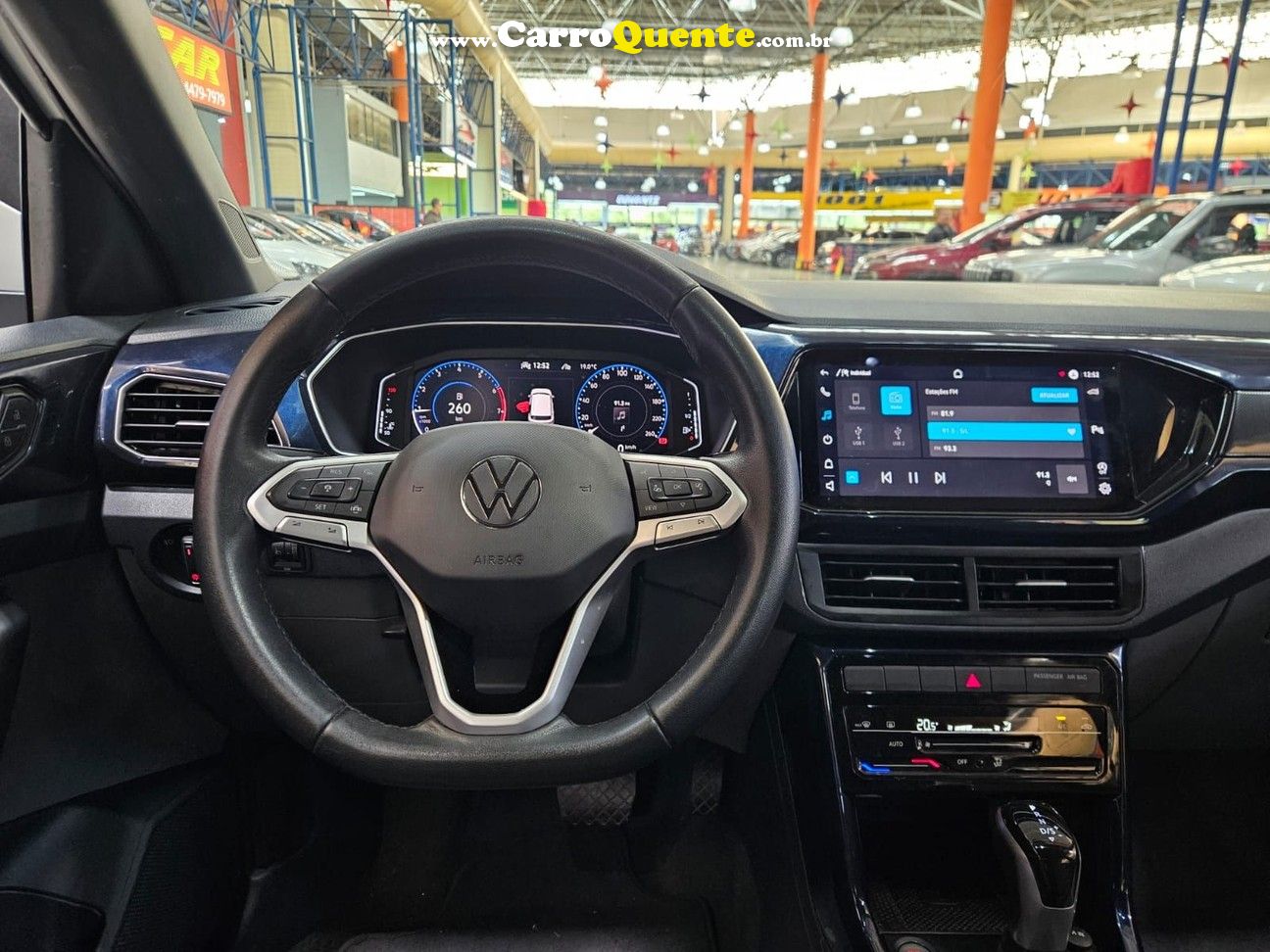 VOLKSWAGEN T-CROSS 1.0 200 TSI TOTAL COMFORTLINE 2024 - Loja