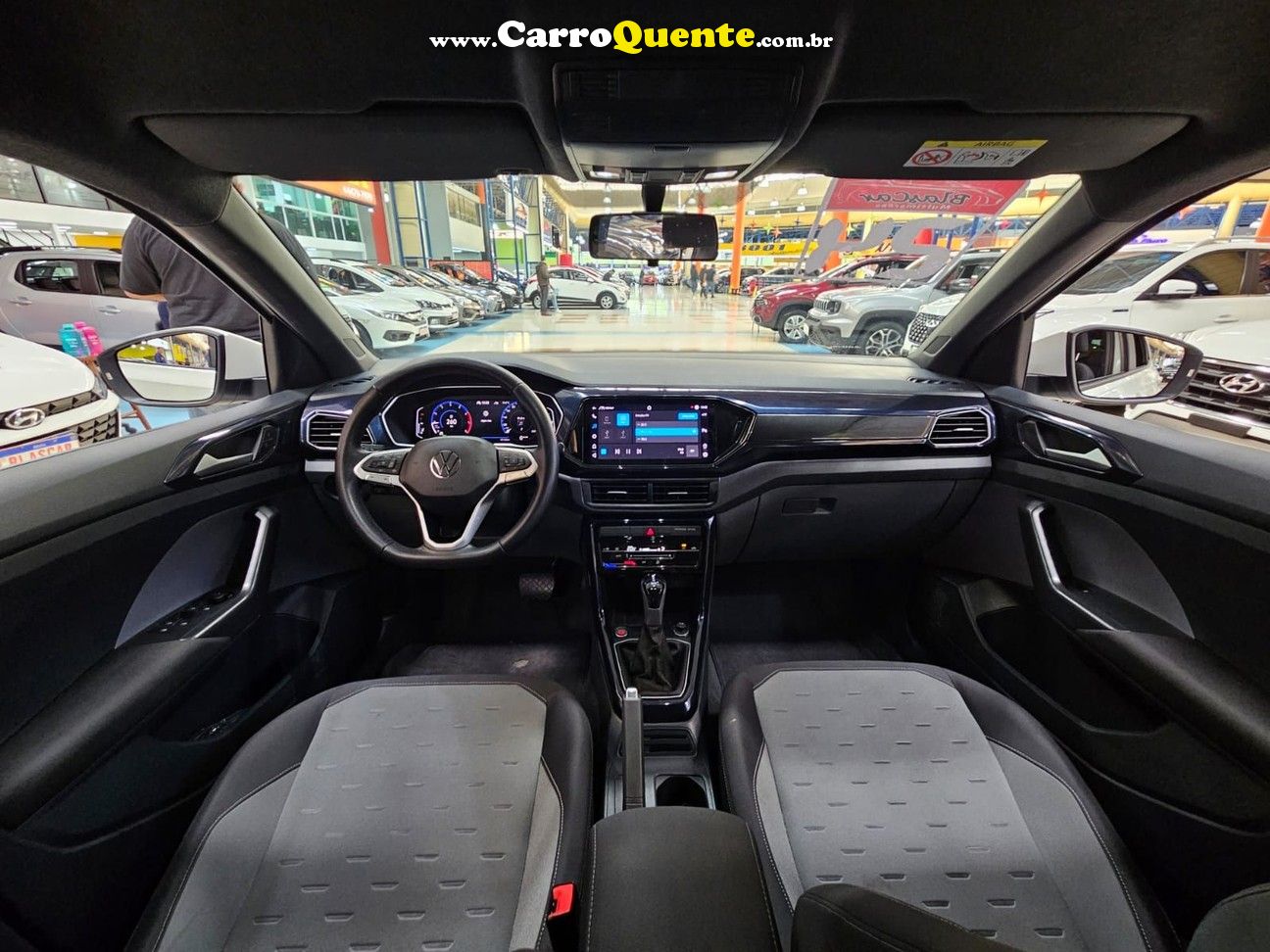 VOLKSWAGEN T-CROSS 1.0 200 TSI TOTAL COMFORTLINE 2024 - Loja