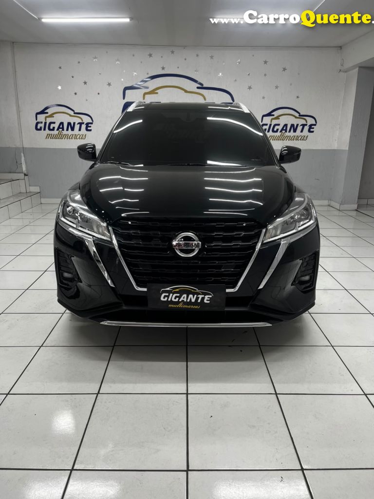 NISSAN   KICKS ADVANCE 1.6 16V FLEX AUT.   PRETO 2022 1.6 FLEX - Loja