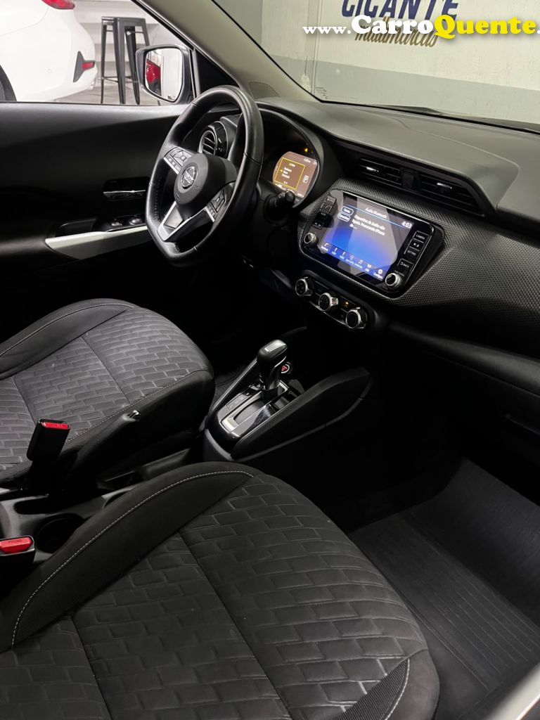 NISSAN   KICKS ADVANCE 1.6 16V FLEX AUT.   PRETO 2022 1.6 FLEX - Loja