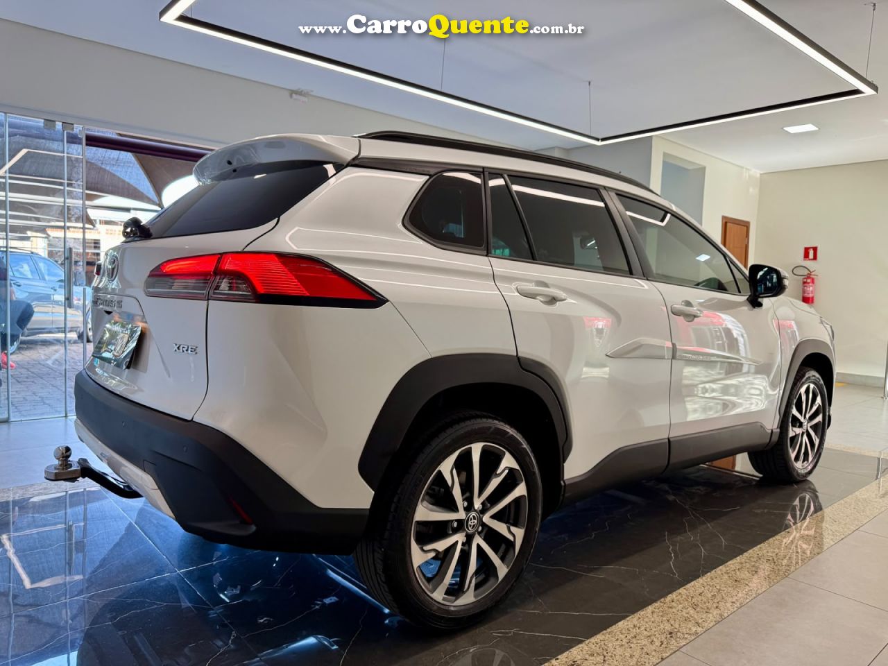 TOYOTA   COROLLA CROSS XRE 2.0 16V FLEX AUT.   BRANCO 2024 2.0 FLEX - Loja