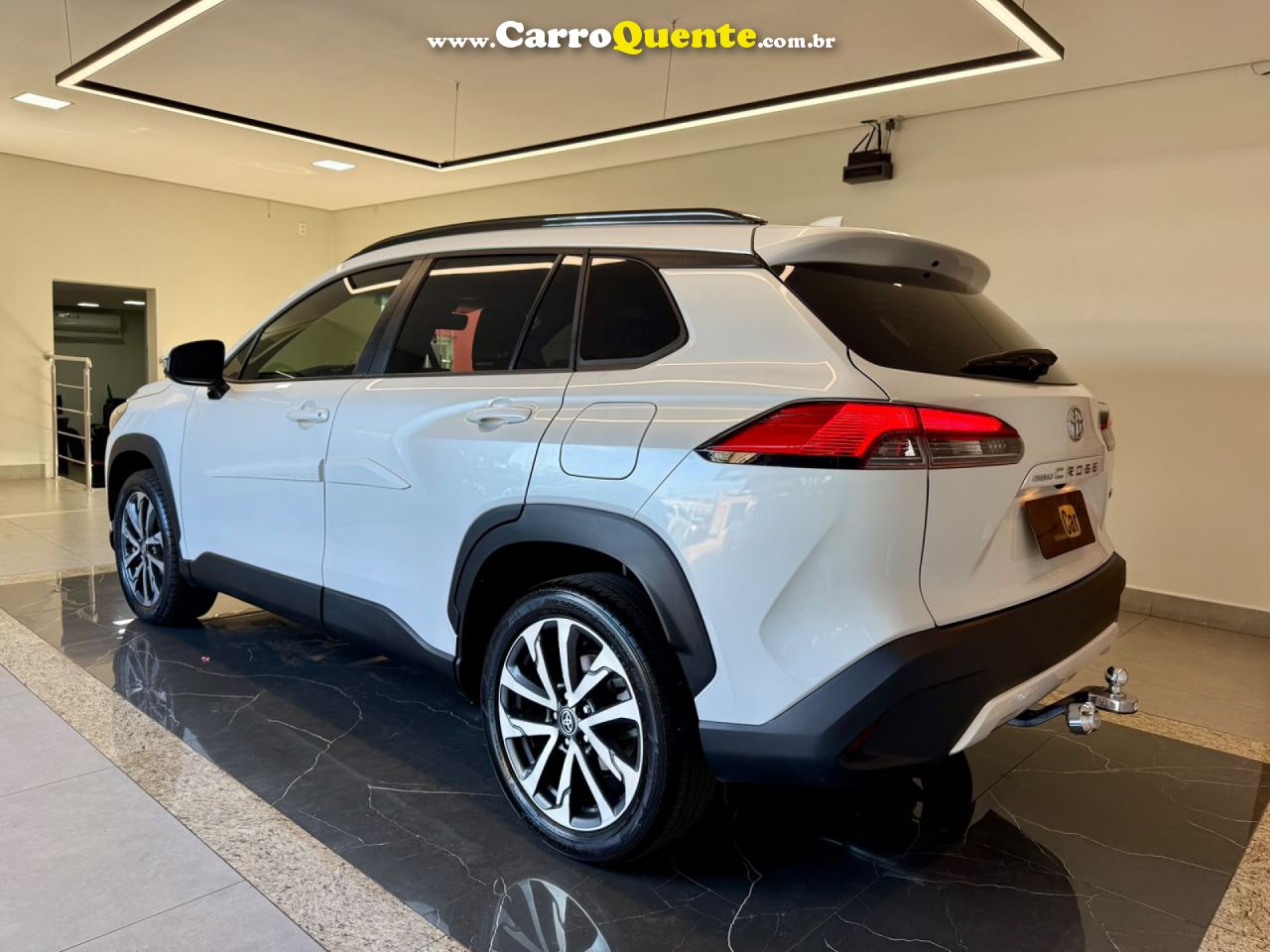 TOYOTA   COROLLA CROSS XRE 2.0 16V FLEX AUT.   BRANCO 2024 2.0 FLEX - Loja