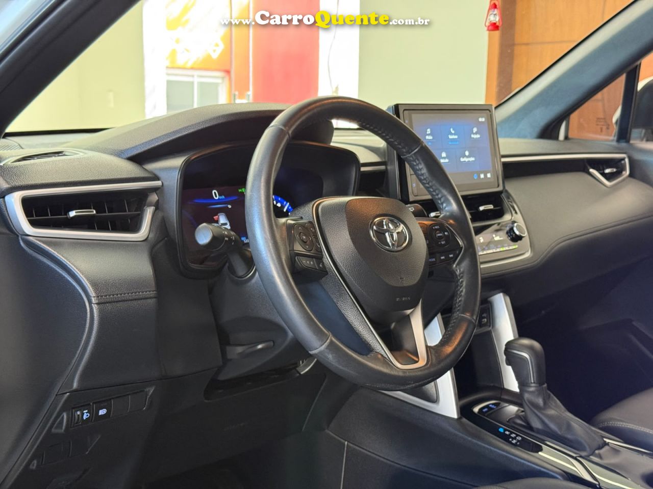 TOYOTA   COROLLA CROSS XRE 2.0 16V FLEX AUT.   BRANCO 2024 2.0 FLEX - Loja