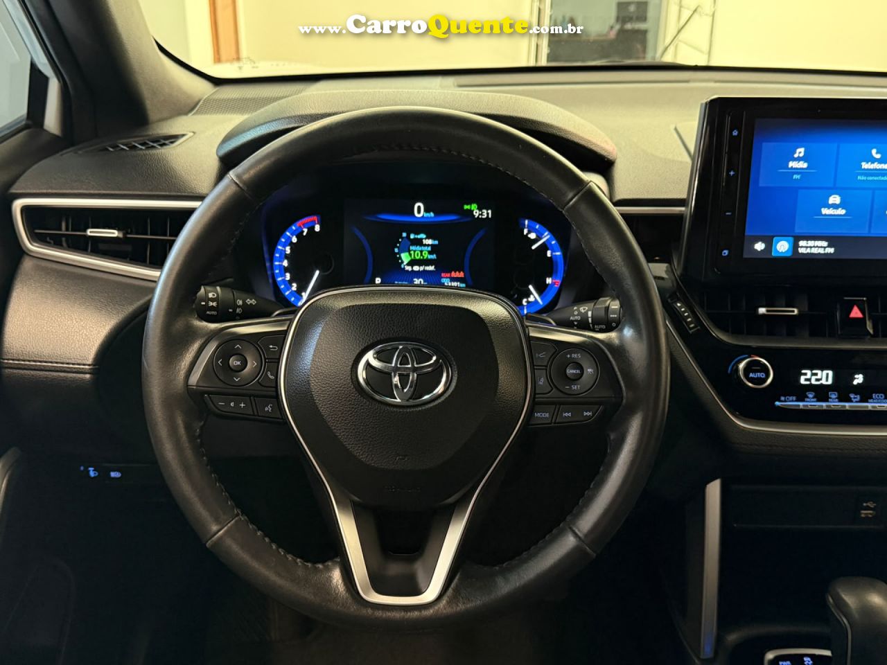 TOYOTA   COROLLA CROSS XRE 2.0 16V FLEX AUT.   BRANCO 2024 2.0 FLEX - Loja