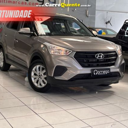 HYUNDAI   CRETA ACTION 1.6 16V FLEX AUT.   PRATA 2022 1.6 FLEX