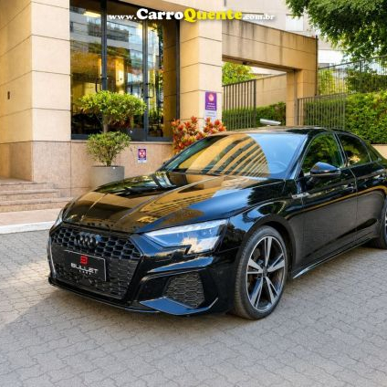 AUDI   2.0 40 TFSI MHEV SEDAN PERFORMANCE BLACK S-TRONIC   PRETO 2023 2.0 GASOLINA