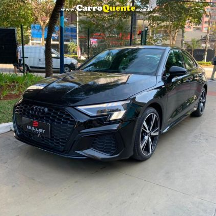 AUDI   2.0 40 TFSI MHEV SEDAN PERFORMANCE BLACK S-TRONIC   PRETO 2023 2.0 GASOLINA