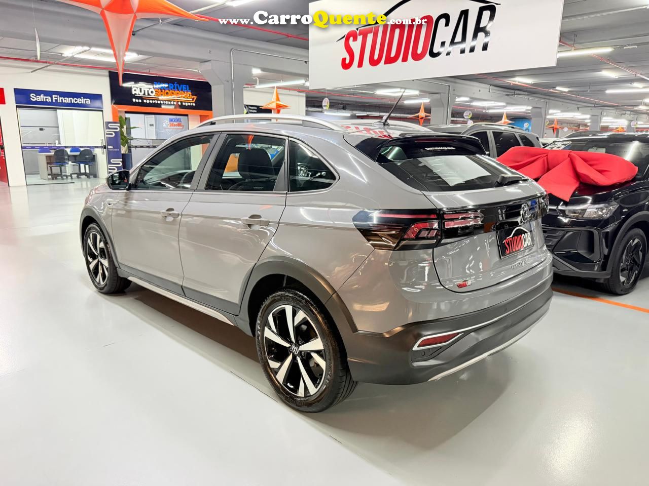 VOLKSWAGEN   NIVUS HIGHLINE 1.0 200 TSI FLEX AUT.   CINZA 2024 1.0 FLEX - Loja