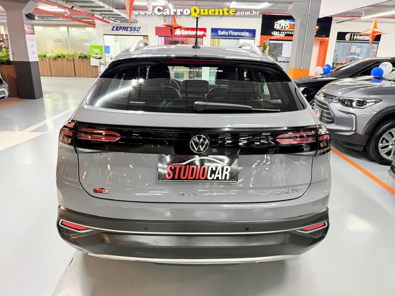 VOLKSWAGEN   NIVUS HIGHLINE 1.0 200 TSI FLEX AUT.   CINZA 2024 1.0 FLEX - Loja