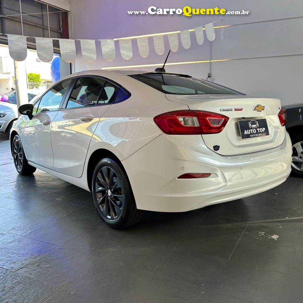 CHEVROLET   CRUZE LT 1.4 16V TURBO FLEX 4P AUT.   BRANCO 2018 1.4 FLEX - Loja