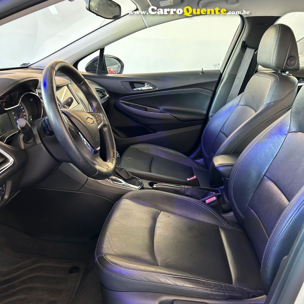 CHEVROLET   CRUZE LT 1.4 16V TURBO FLEX 4P AUT.   BRANCO 2018 1.4 FLEX - Loja