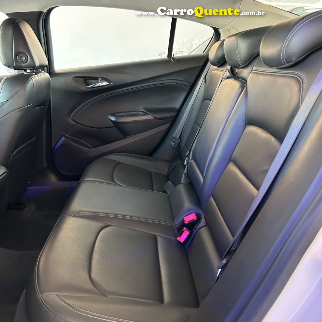 CHEVROLET   CRUZE LT 1.4 16V TURBO FLEX 4P AUT.   BRANCO 2018 1.4 FLEX - Loja
