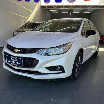 CHEVROLET   CRUZE LT 1.4 16V TURBO FLEX 4P AUT.   BRANCO 2018 1.4 FLEX