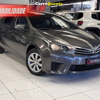TOYOTA   COROLLA GLI 1.8 FLEX 16V MEC.   CINZA 2017 1.8 FLEX