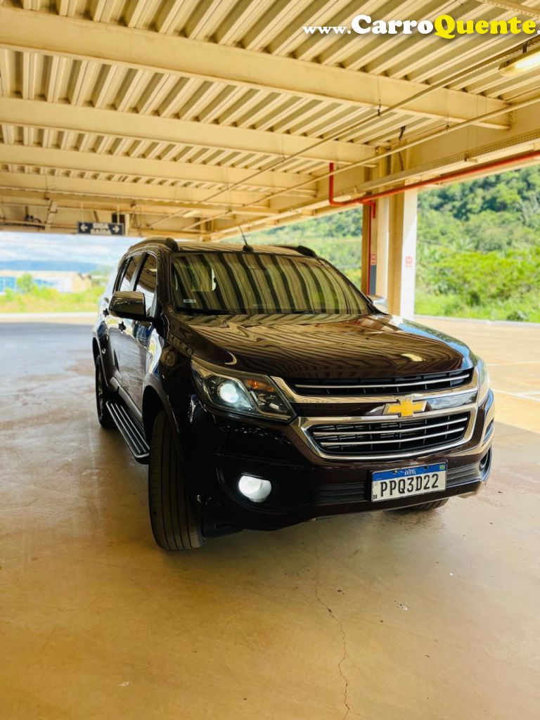 CHEVROLET   TRAILBLAZER LTZ 2.8 CTDI DIESEL AUT.   VERMELHO 2017 2.8 DIESEL - Loja